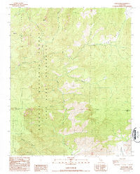White Dome California Historical topographic map, 1:24000 scale, 7.5 X 7.5 Minute, Year 1987