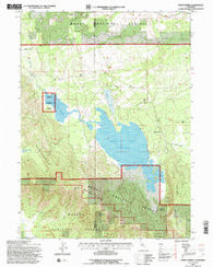 White Horse California Historical topographic map, 1:24000 scale, 7.5 X 7.5 Minute, Year 1993