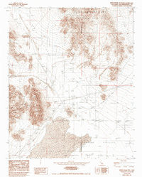 White Horse Mtn California Historical topographic map, 1:24000 scale, 7.5 X 7.5 Minute, Year 1982