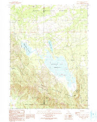 White Horse California Historical topographic map, 1:24000 scale, 7.5 X 7.5 Minute, Year 1990