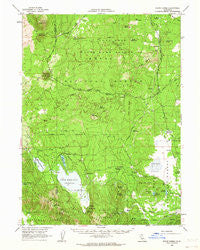 White Horse California Historical topographic map, 1:62500 scale, 15 X 15 Minute, Year 1962