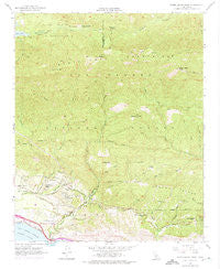White Ledge Peak California Historical topographic map, 1:24000 scale, 7.5 X 7.5 Minute, Year 1952