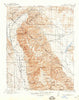 White Mountain California Historical topographic map, 1:125000 scale, 30 X 30 Minute, Year 1917
