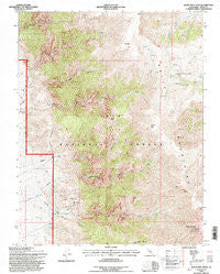 White Mtn. Peak California Historical topographic map, 1:24000 scale, 7.5 X 7.5 Minute, Year 1994