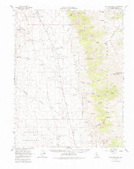 White Mtn California Historical topographic map, 1:62500 scale, 15 X 15 Minute, Year 1962