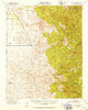 White River California Historical topographic map, 1:62500 scale, 15 X 15 Minute, Year 1952
