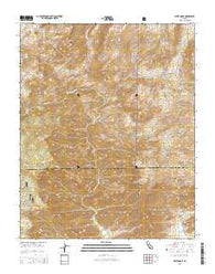 White Dome California Current topographic map, 1:24000 scale, 7.5 X 7.5 Minute, Year 2015