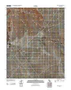 White Hills California Historical topographic map, 1:24000 scale, 7.5 X 7.5 Minute, Year 2012