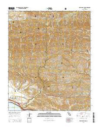 White Ledge Peak California Current topographic map, 1:24000 scale, 7.5 X 7.5 Minute, Year 2015