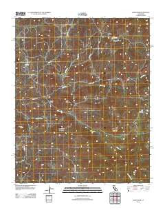 White River California Historical topographic map, 1:24000 scale, 7.5 X 7.5 Minute, Year 2012