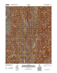 White Top Mountain California Historical topographic map, 1:24000 scale, 7.5 X 7.5 Minute, Year 2012