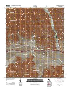 White Water California Historical topographic map, 1:24000 scale, 7.5 X 7.5 Minute, Year 2012