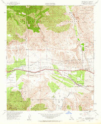 Whitewater California Historical topographic map, 1:24000 scale, 7.5 X 7.5 Minute, Year 1955