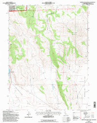 Whitinger Mountain California Historical topographic map, 1:24000 scale, 7.5 X 7.5 Minute, Year 1993