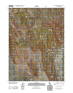 Whitinger Mountain California Historical topographic map, 1:24000 scale, 7.5 X 7.5 Minute, Year 2012