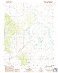 Whitmore Hot Sprs California Historical topographic map, 1:24000 scale, 7.5 X 7.5 Minute, Year 1990