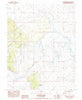 Whitmore Hot Sprs California Historical topographic map, 1:24000 scale, 7.5 X 7.5 Minute, Year 1983
