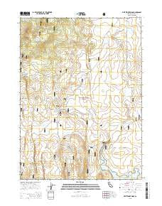 Whittemore Ridge California Current topographic map, 1:24000 scale, 7.5 X 7.5 Minute, Year 2015