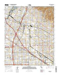 Whittier California Current topographic map, 1:24000 scale, 7.5 X 7.5 Minute, Year 2015