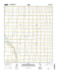 Wiest California Current topographic map, 1:24000 scale, 7.5 X 7.5 Minute, Year 2015