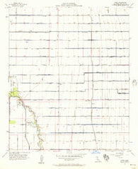 Wiest California Historical topographic map, 1:24000 scale, 7.5 X 7.5 Minute, Year 1956