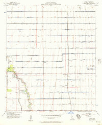 Wiest California Historical topographic map, 1:24000 scale, 7.5 X 7.5 Minute, Year 1956