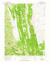 Wilbur Springs California Historical topographic map, 1:62500 scale, 15 X 15 Minute, Year 1961