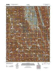 Wilbur Springs California Historical topographic map, 1:24000 scale, 7.5 X 7.5 Minute, Year 2012