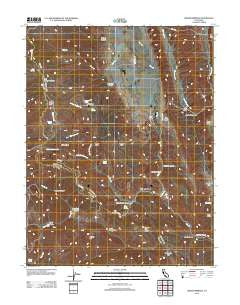 Wilbur Springs California Historical topographic map, 1:24000 scale, 7.5 X 7.5 Minute, Year 2012