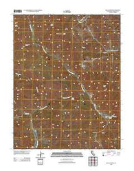 Wilcox Ridge California Historical topographic map, 1:24000 scale, 7.5 X 7.5 Minute, Year 2012