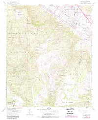 Wildomar California Historical topographic map, 1:24000 scale, 7.5 X 7.5 Minute, Year 1953