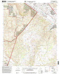 Wildomar California Historical topographic map, 1:24000 scale, 7.5 X 7.5 Minute, Year 1997