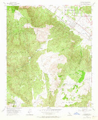 Wildomar California Historical topographic map, 1:24000 scale, 7.5 X 7.5 Minute, Year 1953
