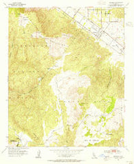 Wildomar California Historical topographic map, 1:24000 scale, 7.5 X 7.5 Minute, Year 1953