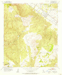 Wildomar California Historical topographic map, 1:24000 scale, 7.5 X 7.5 Minute, Year 1953