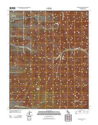 Wildrose Peak California Historical topographic map, 1:24000 scale, 7.5 X 7.5 Minute, Year 2012