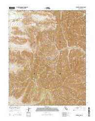 Wildrose Peak California Current topographic map, 1:24000 scale, 7.5 X 7.5 Minute, Year 2015