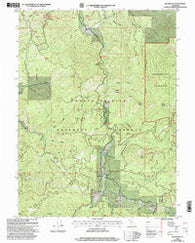 Wildwood California Historical topographic map, 1:24000 scale, 7.5 X 7.5 Minute, Year 1998