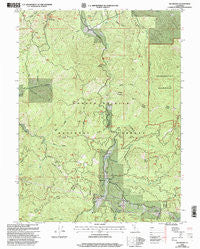 Wildwood California Historical topographic map, 1:24000 scale, 7.5 X 7.5 Minute, Year 1998