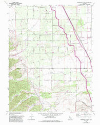 Wildwood School California Historical topographic map, 1:24000 scale, 7.5 X 7.5 Minute, Year 1959