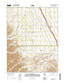 Wildwood School California Current topographic map, 1:24000 scale, 7.5 X 7.5 Minute, Year 2015