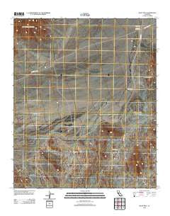 Wiley Well California Historical topographic map, 1:24000 scale, 7.5 X 7.5 Minute, Year 2012