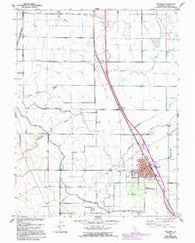 Williams California Historical topographic map, 1:24000 scale, 7.5 X 7.5 Minute, Year 1952