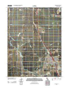 Williams California Historical topographic map, 1:24000 scale, 7.5 X 7.5 Minute, Year 2012