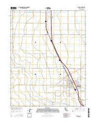 Williams California Current topographic map, 1:24000 scale, 7.5 X 7.5 Minute, Year 2015