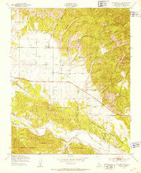 Williams Hill California Historical topographic map, 1:24000 scale, 7.5 X 7.5 Minute, Year 1949
