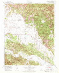Williams Hill California Historical topographic map, 1:24000 scale, 7.5 X 7.5 Minute, Year 1949
