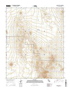 Williams Well California Current topographic map, 1:24000 scale, 7.5 X 7.5 Minute, Year 2015
