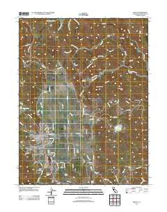 Willits California Historical topographic map, 1:24000 scale, 7.5 X 7.5 Minute, Year 2012