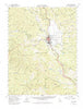 Willits California Historical topographic map, 1:62500 scale, 15 X 15 Minute, Year 1961